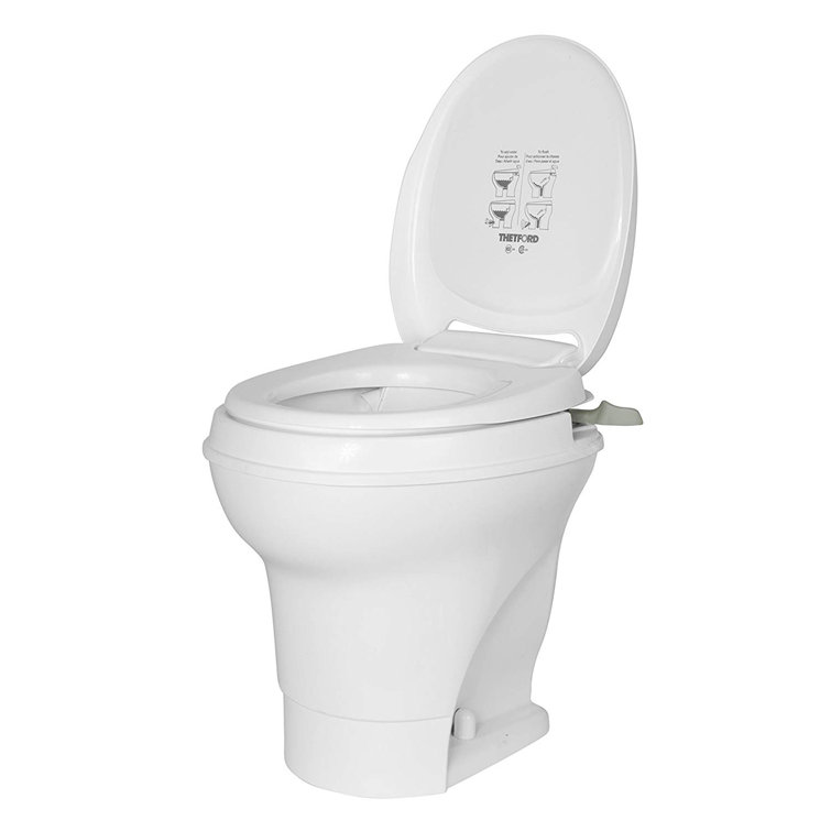 Thetford 31667 Aqua Magic V Hand Flush RV Recreational Vehicle Toilet